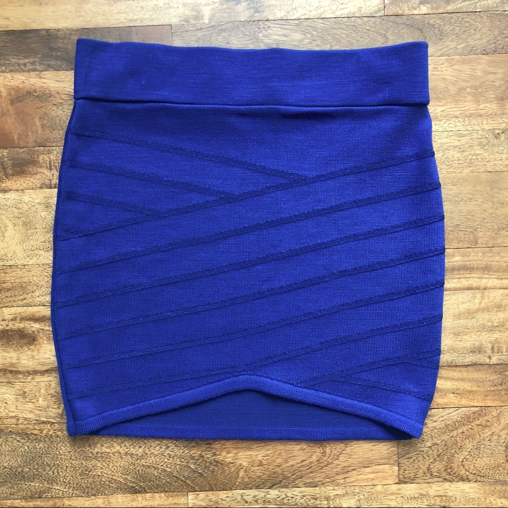 LAST CHANCE - Blue Mini Skirt